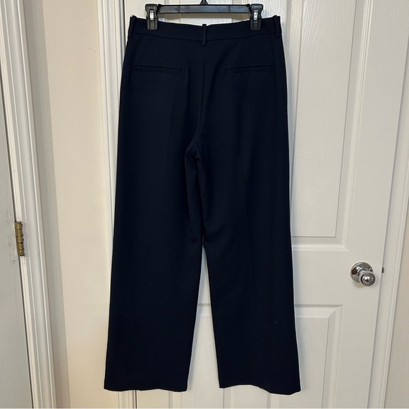 Rag & Bone Women's Andi Stretch Wool Pants in Dark Navy Size 8 - Picture 7 of 10